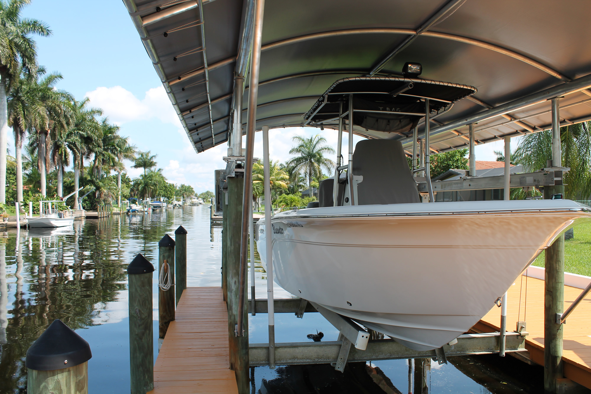 Boot der Villa Bluewater in Cpape Coral - Florida