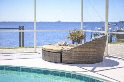 Villa Cape Coral 13151 In Sonniger Top Und Suedlage Und Mit Weitblick Am Caloosahatchee River Loungemoebel Bis Zu 6 Gaeste 16182