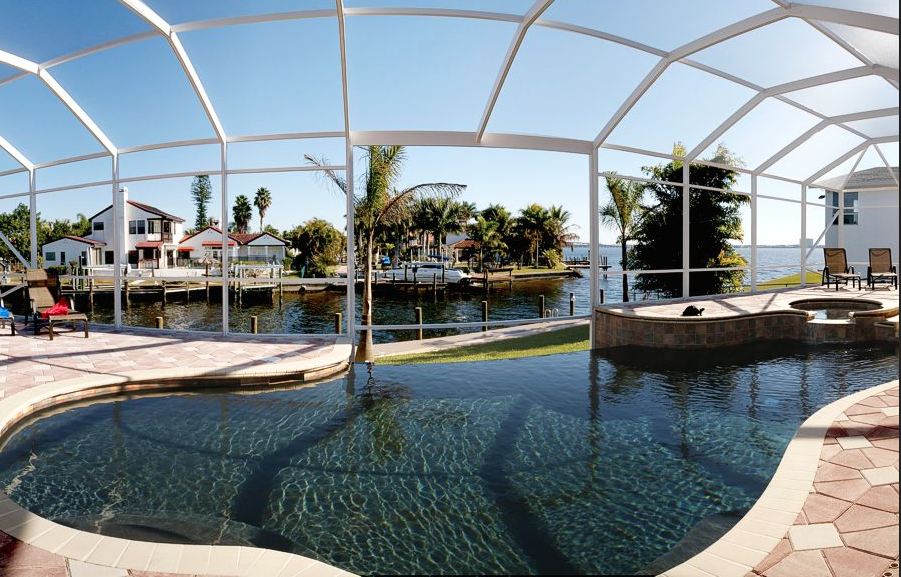 Villa Cape Coral 12488 Am Caloosahatchee River Grosszugig Modern